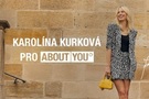 About You eshop a jeho reklamní kampaň s Karolínou Kurkovou - foto Facebook About You