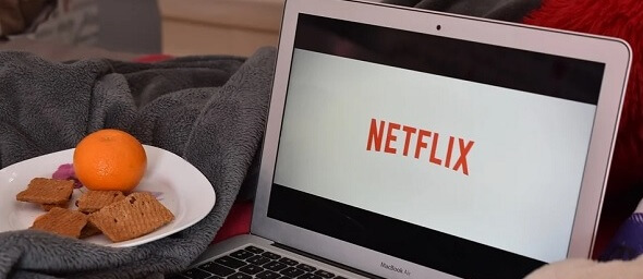 Netflix na notebooku