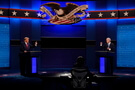 Politika, prezidentské volby USA 2020, Donald Trump a Joe Biden v debatě - Zdroj ČTK, AP, Patrick Semansky