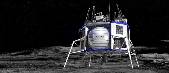 Blue Moon - model přistávacího modulu na Měsíc