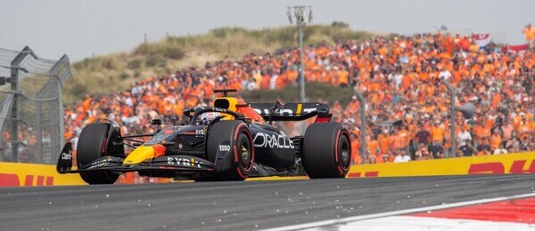 Formule 1 - Max Verstappen na okruhu F1 v Nizozemsku před svými fanoušky
