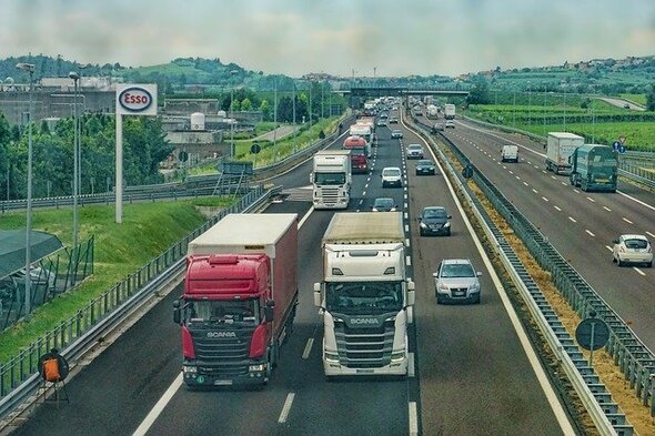 Německá dálniční síť je dlouhá celkem 12 044 km