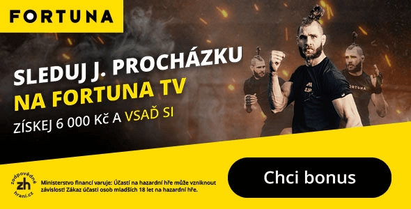 Sleduj Jiřího Procházku na Fortuna TV