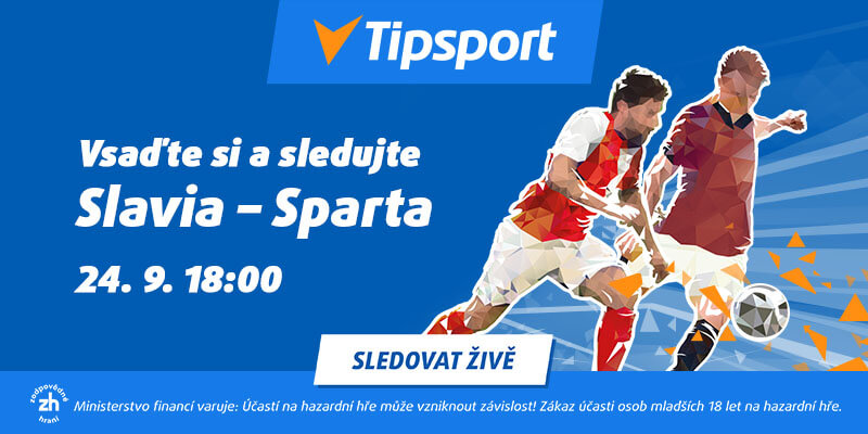Derby Slavia - Sparta živě v online live streamu zdarma