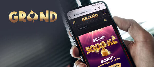 Grand win casino registrace, bonus a promo code