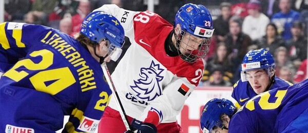 Česko vs Švédsko hokej online - semifinále MS juniorů 2023 - Profimedia