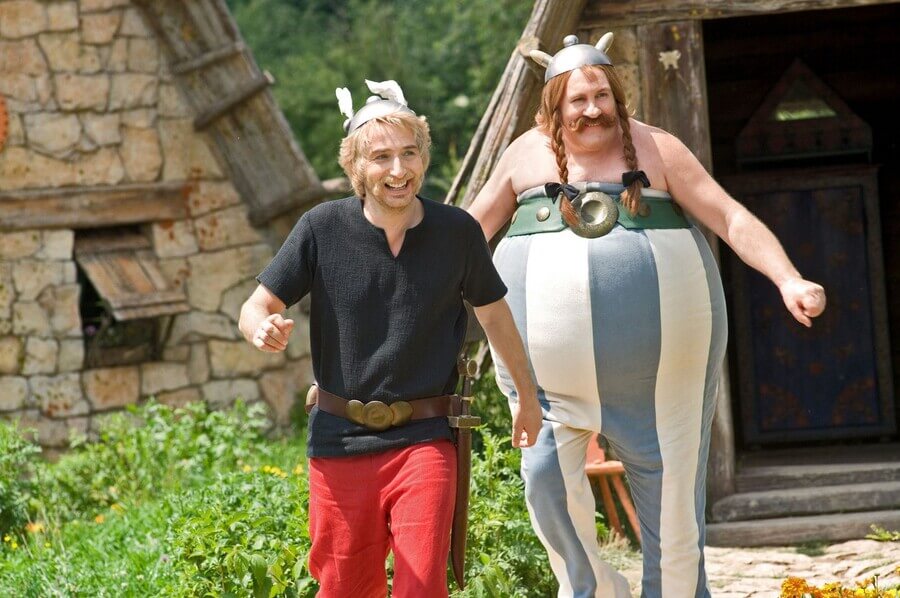 Filmy Asterix a Obelix: Díly, postavy, herci