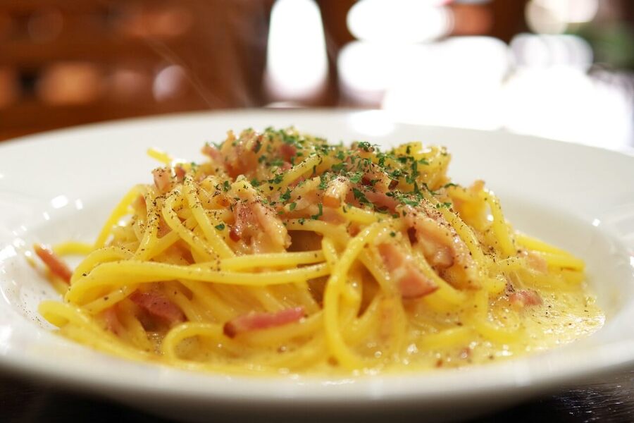 Jednoduchý recept na špagety carbonara