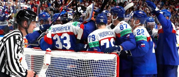 Slovensko vyhrálo na MS v hokeji 2023 důležitý zápas proti Lotyšsku