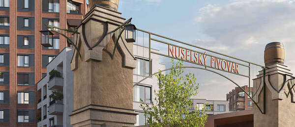 Rezidence Nuselský pivovar - luxusní bydlení s historickým kouzlem