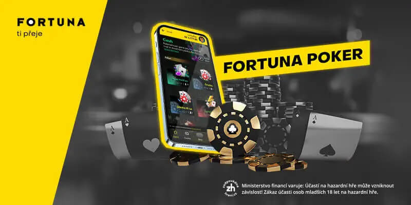 Fortuna Poker – nová česká online pokerová herna